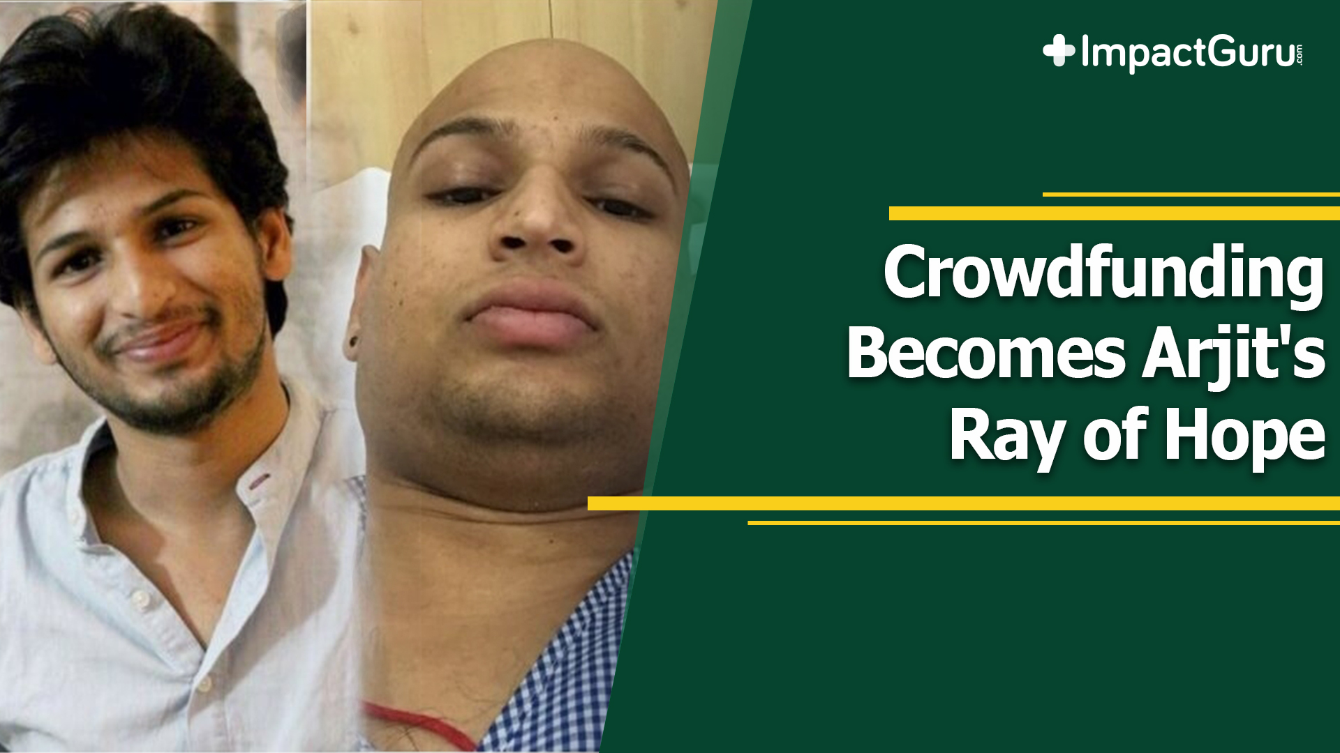 Crowdfunding saves Arijit, the son of an Indian Army Officer