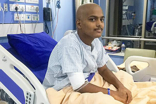 17-year-old Navin Won Over Cancer With A Bone Marrow Transplant