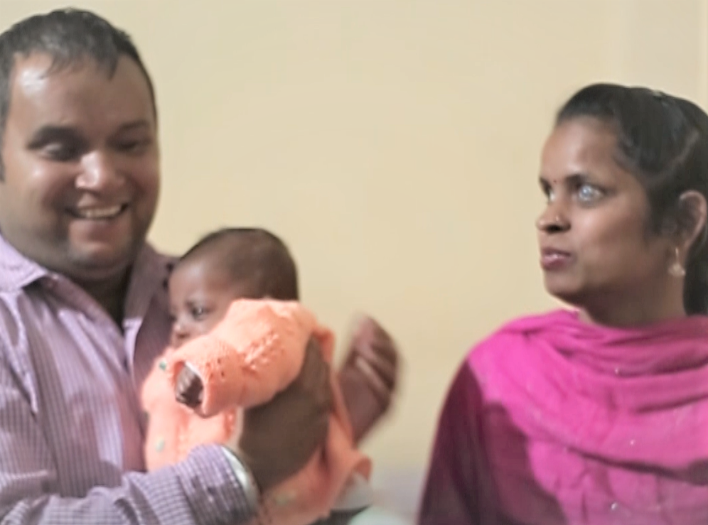 Baby Mannat Becomes the Eyes her Parents See the World with